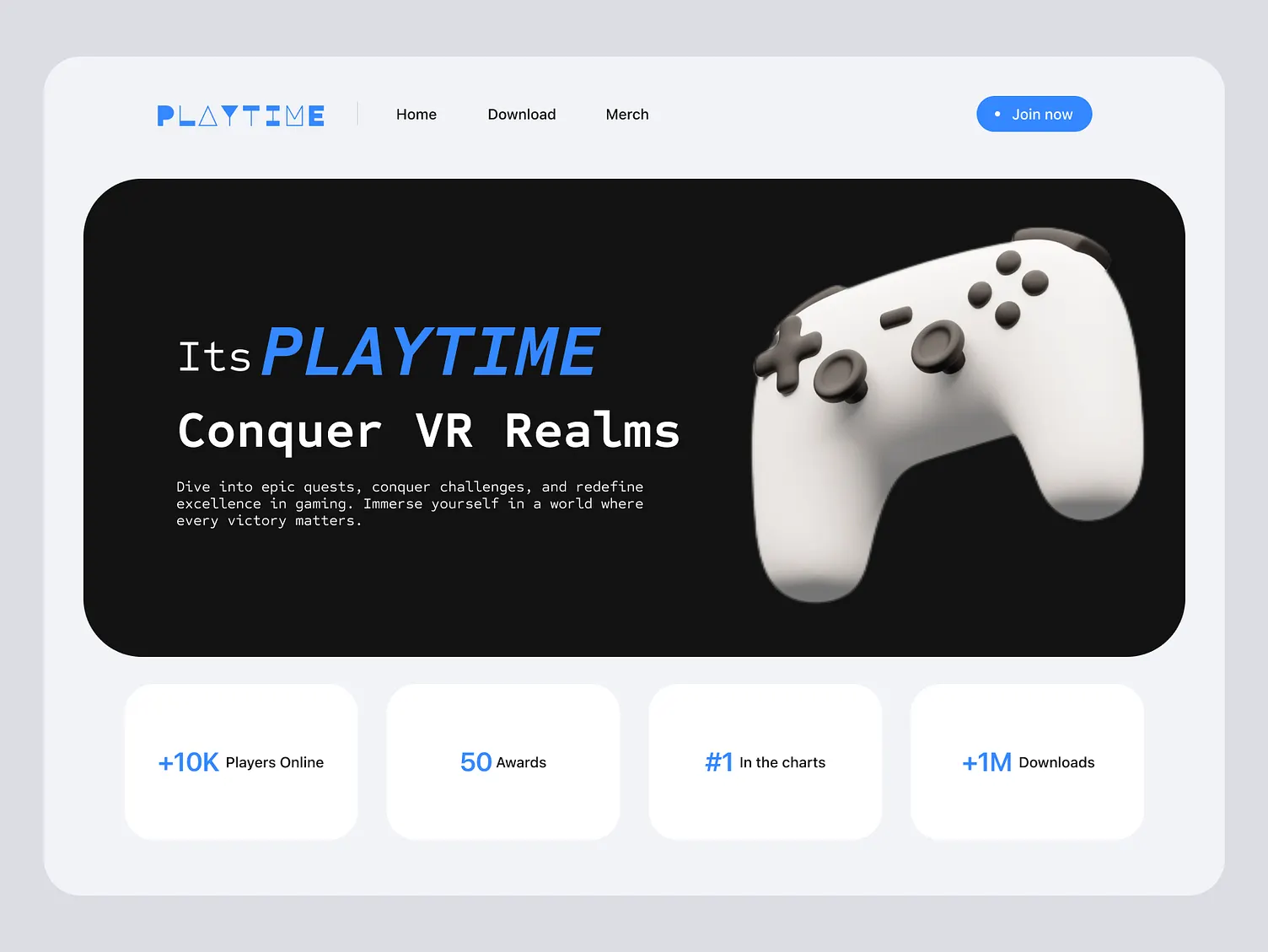 CMS Website example